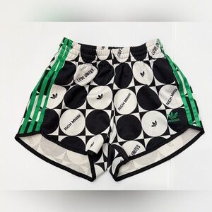 Adidas x Rich Mnisi Shorts Womens Pride Black White - XS